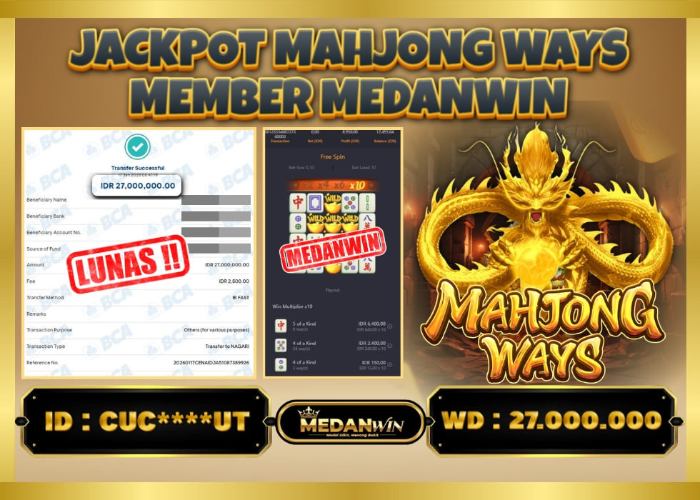 MEDANWIN JACKPOT