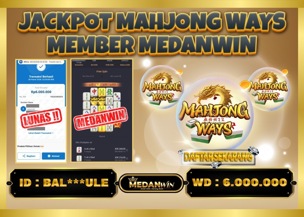 MEDANWIN JACKPOT